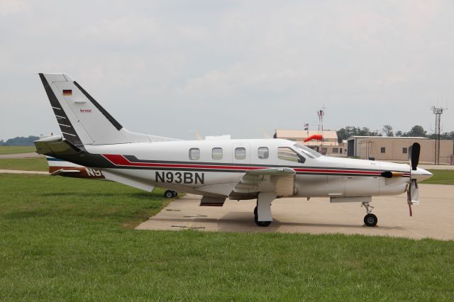 Socata TBM-700 (N93BN) - Parked on ramp 8/8/11