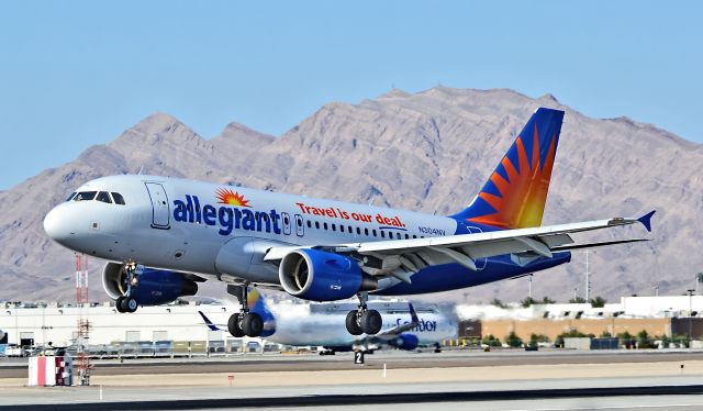 Airbus A319 (N304NV) - N304NV Allegiant Air 2004 Airbus A319-112  cn 2265 - Las Vegas - McCarran International Airport (LAS / KLAS)br /USA - Nevada May 10, 2015br /Photo: Tomás Del Coro