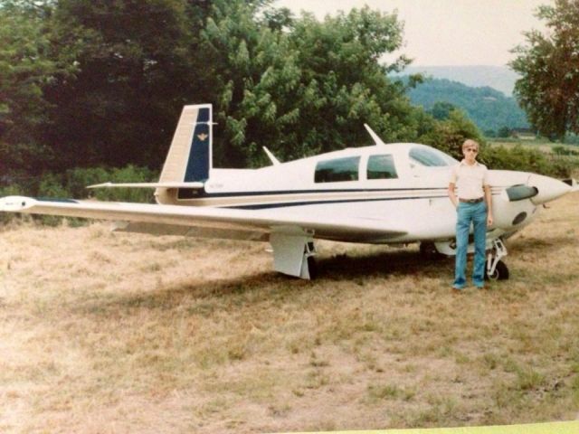 Mooney M-20 (N4394H) - Fly in Mexico Farms Airport... Cumberand MD mid 80s