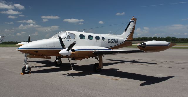 Cessna 340 (C-GUNH) - A Cessna 340A Ram Series VI on the ramp at Pryor Regional Airport, Decatur, AL - June 26, 2019.