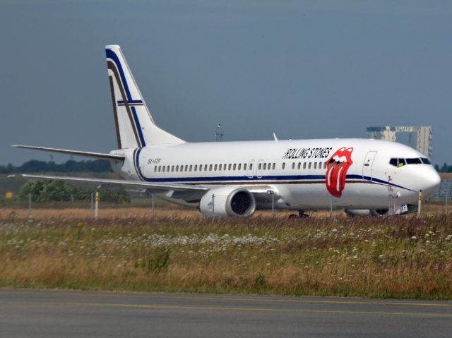 BOEING 737-400 (SX-ATF) - Rolling Stones in Copenhagen 2014