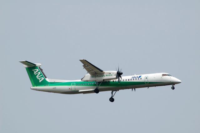 de Havilland Dash 8-400 (JA858A) - JA858A DHC-8-402Q Dash 8 c/n 4385  ANA WINGS