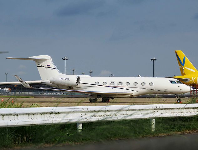 Gulfstream Aerospace Gulfstream G650 (HS-VSK) - I take a picture on Jul 25, 2017.