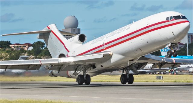 BOEING 727-200 (N726CK) - Kalitta Charters Boeing 727 N726CK seen departing St Maarten at mid day to Miami.