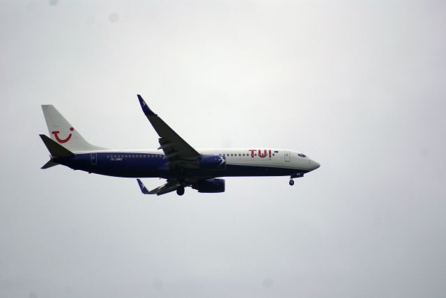 Boeing 737-700 (YR-BMD) - 14-10-2016 Highway A4 Schiphol, 5.08 p.m.