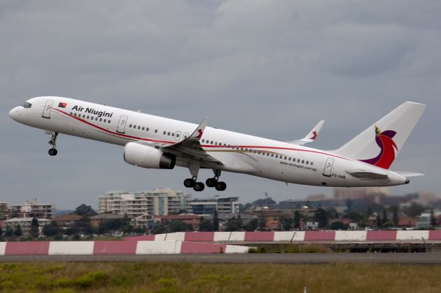 Boeing 757-200 (P2-ANB) - on 9 October 2010