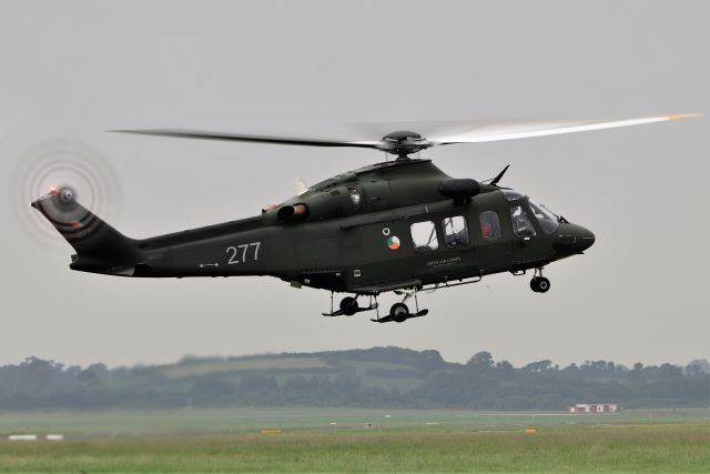 — — - "ac112" irish air corps aw139 no.277 liifting off at shannon 14/8/20.