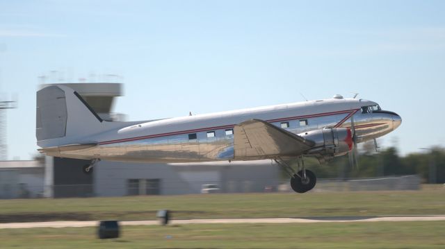 Douglas DC-3 (N472AF) - Douglas DC3C-S1C3G at Dallas Executive Airport, November 2022