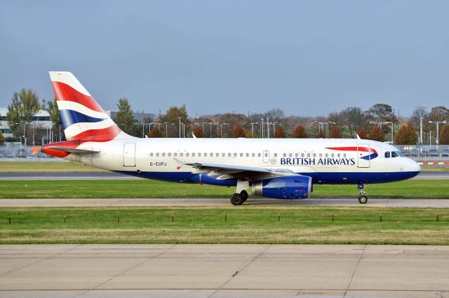 Airbus A319 (G-EUPJ)