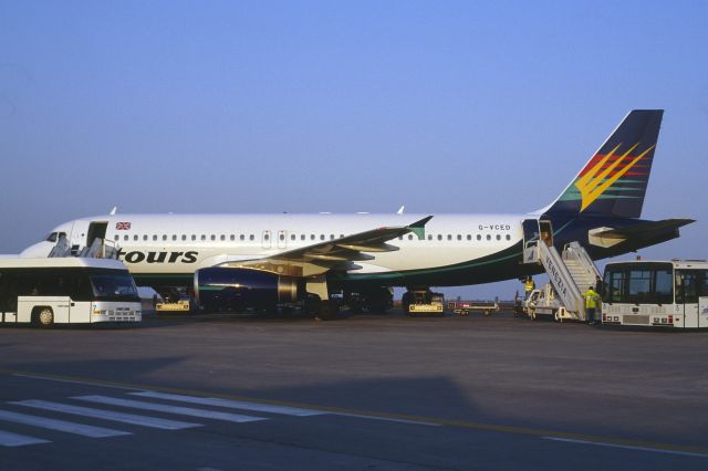 Airbus A320 (G-VCED) - April 1997 at Venice