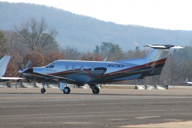 Pilatus PC-12 (N47NX) - A great looking PC-12 parked at Robertson.