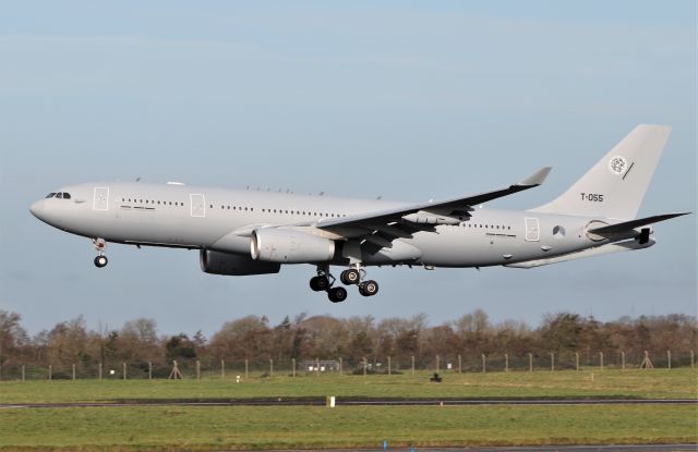 Airbus A330-200 (T055) - "multi99" royal netherlands air force a330-243mrtt t-055 training at shannon 30/10/20.