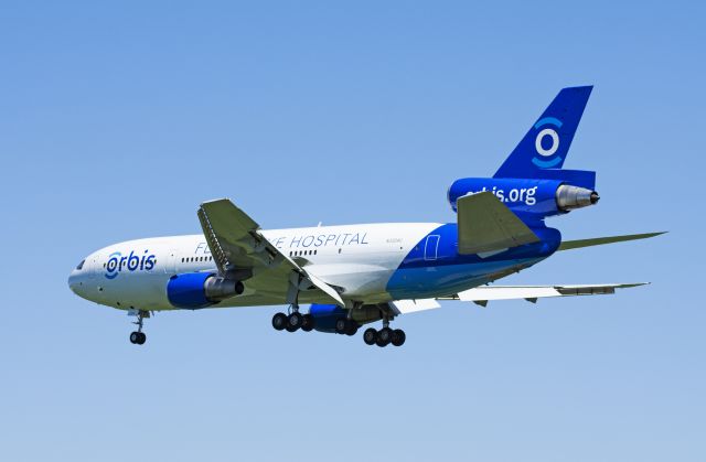 McDonnell Douglas DC-10 (N330AU) - Airline: Project Orbisbr /Aircraft: MD-10-30Fbr /Registration: N330AUbr /Age of Airframe: 46.2 Years Oldbr /Delivered: April 19th, 1973 to Trans International Airlinesbr /Photo Location: Toronto Pearson International Airport 