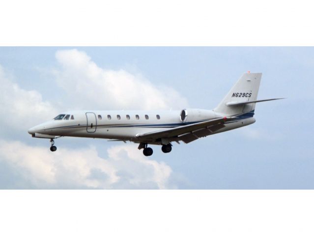 Cessna Citation Sovereign (N629CS) - Landing RW34.