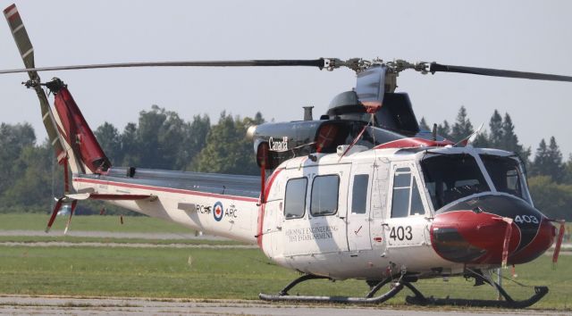 Bell 412 (14-6403) - Bell CH-146 “Griffon” Utility Tactical Transport Helicopter 146403 of the Department of National Defence’s Aerospace Engineering Test Establishment from Cold Lake, Alberta at YOW on 23 Aug 23.