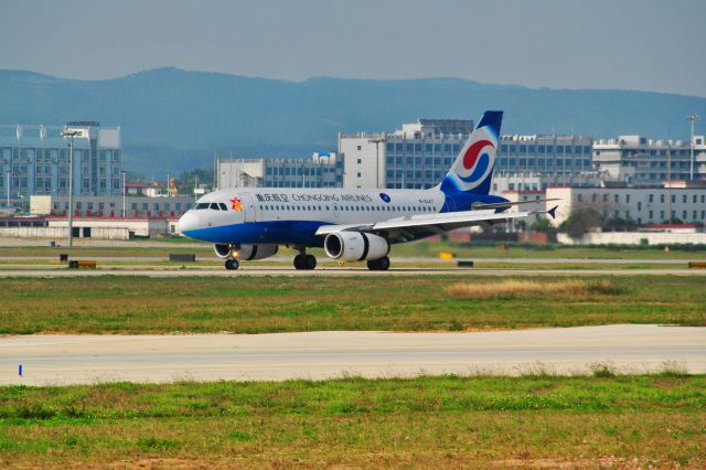 Airbus A319 (B-6247) - chongqing airlines