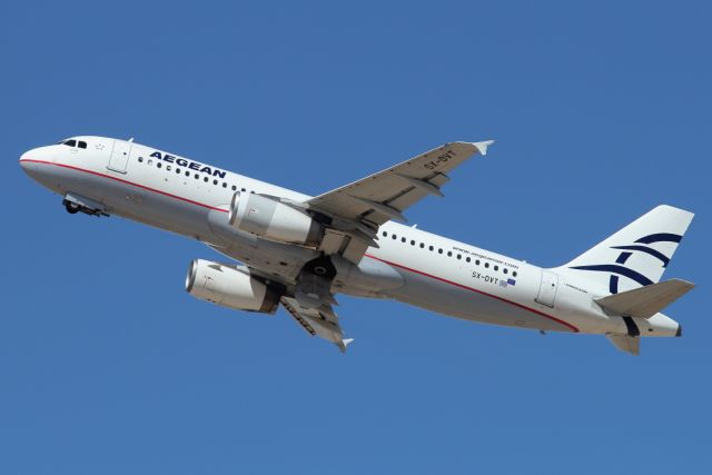 Airbus A320 (SX-DVT) - 05/03/2024:br /Flight TLV > ATH.