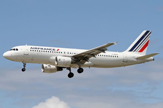 Airbus A320 (F-GKXZ)