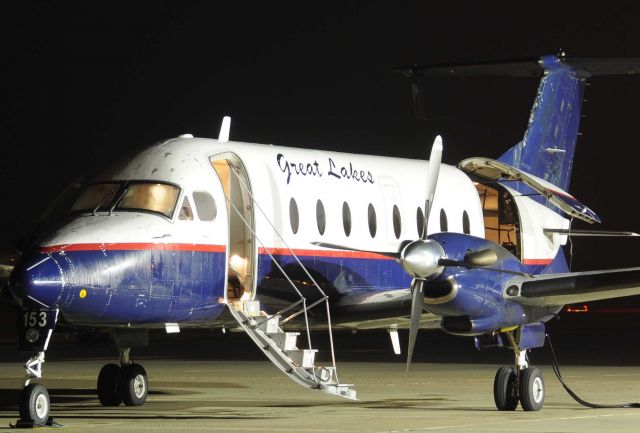 Beechcraft 1900 — - Early morning prep at Merced Regional Airport.