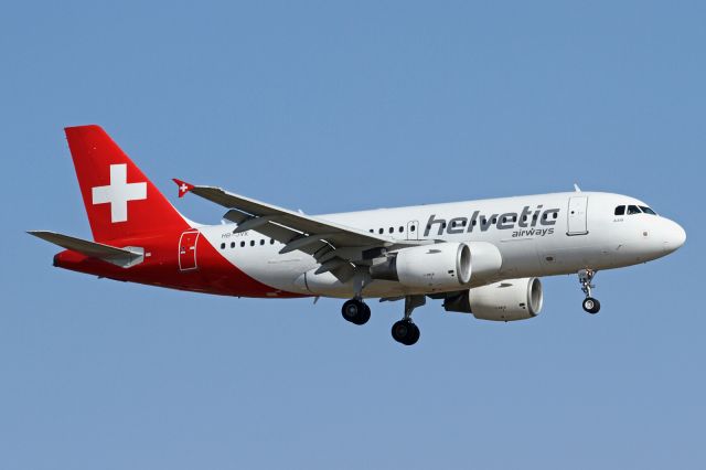 Airbus A319 (HB-JVK)