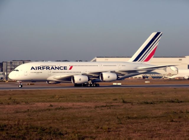 Airbus A380-800 (F-HPJA) - A-380, AirFrance, Hamburg-Finkenwerder, Airbus