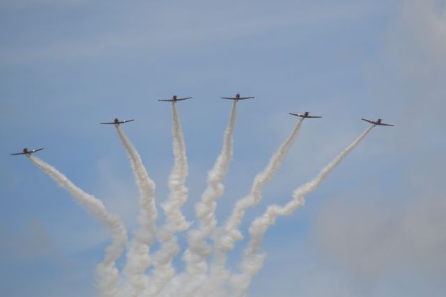 — — - Geico Skytypers at Marine Corps Air Station (MCAS) Beaufort Air Show, 29 April 2017