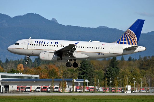Airbus A319 (N804UA)