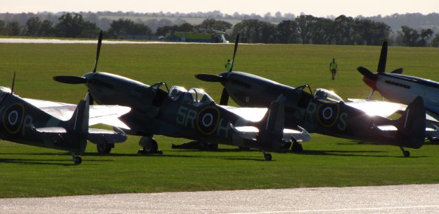 — — - Duxford Spitfires