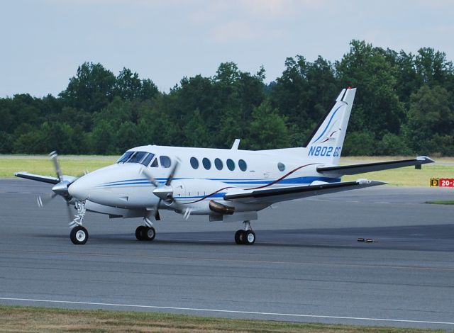Beechcraft King Air 100 (N802GC) - WISCONSIN AIR SERVICE LLC at KJQF - 6/29/11