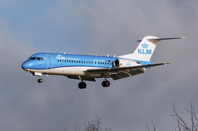 Fokker 70 (PH-KZM) - 14th Jan., 2017