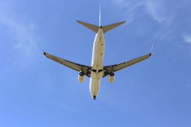 Boeing 737-800 (C-FWVJ) - Photo Taken At YVR On August 23, 2016 At McArthur Glen Outlet Mall