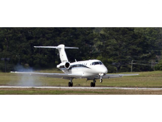 Cessna Citation III (N72EP) - Very smooth landing.