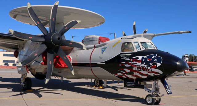 Grumman E-2 Hawkeye (16-9863) - US Navy (Northrop Grumman) E-2D Hawkeye 169863br /VAW-113 "Black Eagles"br /When At Sea: Assigned to USS Carl Vinson