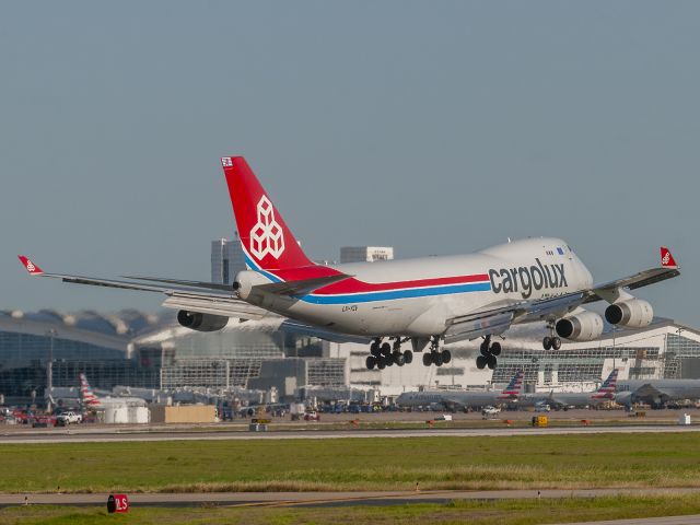 Boeing 747-400 (LX-YCV) - 5/6/2020