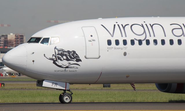 Boeing 737-800 (VH-YFR) - YFR operating to Gold Coast