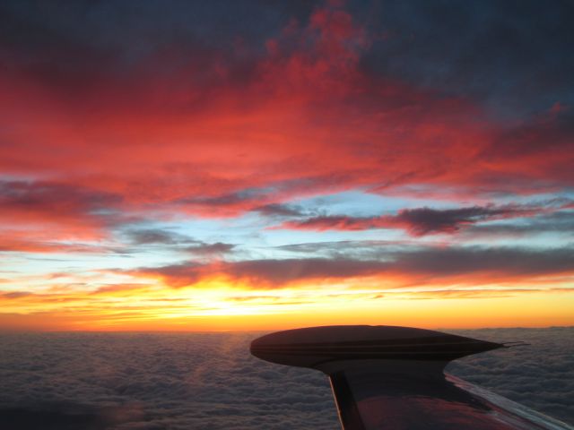 Piper Cheyenne 2 (N450HC) - N450HC over Florida