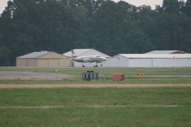 Fairchild Dornier SA-227DC Metro (N54GP) - Landing at KDTN after returning from KLFT.