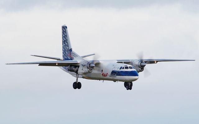 YL-RAD — - raf-avia an-26b yl-rad about to land at shannon from birmingham 12/3/18.