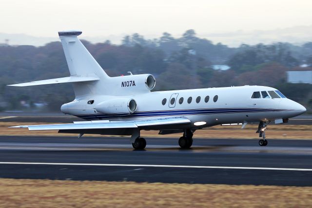 Dassault Falcon 50 (N107A) - N107A arriving from La Romana, Dominican Republic (MDST) on 24-02-16. New to the DB.