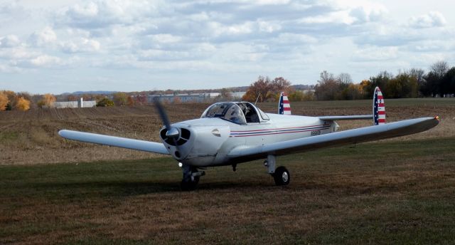 ERCO Ercoupe (N99978) - Taxiing to parking is this 1956 Ercoupe 415-C in the Autumn of 2024.