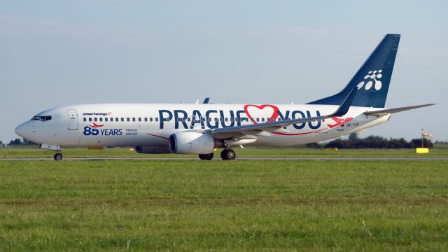 Boeing 737-800 (OK-TVF) - PRAGUE ♥ YOU livery