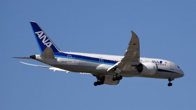 Boeing 787-8 (JA828A) - JA828A All Nippon Airways Boeing 787-8 Dreamlinerbr /Age 1.2 Yearsbr /Boeing 787-8 (twin-jet) (H/B788/L)br /18-Mar-2015 B788/L Narita Intl (RJAA / NRT) San Jose Intl (KSJC) 17:42 JST-->10:25 PDT 8:43