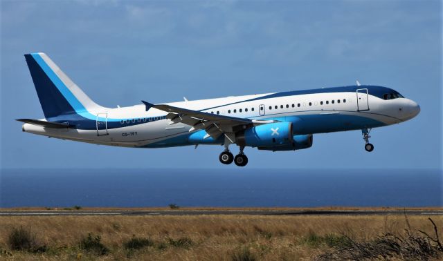 Airbus A320 (CS-TFY) - Santa Maria Island International Airport-LPAZ. 2022-03-14.