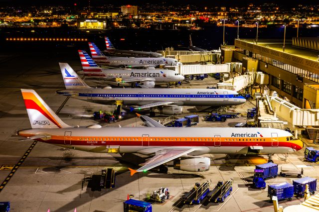 Airbus A321 (N582UW) - I haven’t posted on FlightAware in nearly two years, so I thought it’d be nice to go back to my roots and put up some of my best work from 2024 on here! If you enjoy my work, follow me @phxplanepics on Instagram!