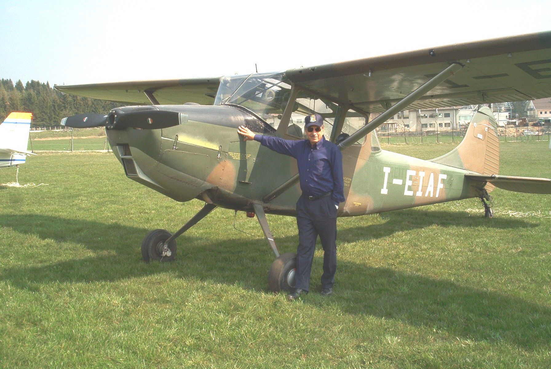 I-EIAF — - KNOWN AS CESSNA 305  L19 OR O-1  LIASSION 19, OBSERVER 1 OR CESSNA 305.  THIS ONE OS FRENCH MADE.  LANDED AT ASIAGO AIRPORT, NORTH ITALY.