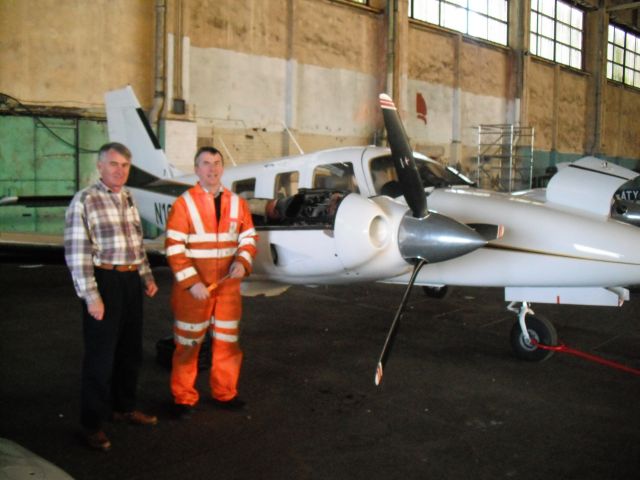 Piper Seneca (N1068U) - Andrew,  at Wick.