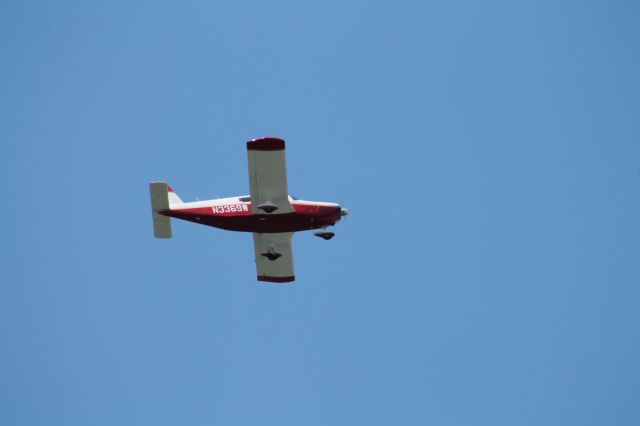 Piper Cherokee (N3369W) - Piper PA-28 after takeoff from 4L at Logan.