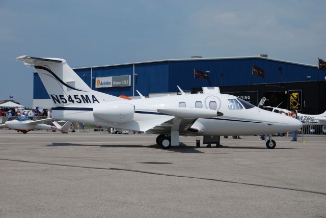 Eclipse 500 (N545MA) - Eclipse Aviation Corp. EA500 on display at Canadian Aviation EXPO 2008 June 25/08.