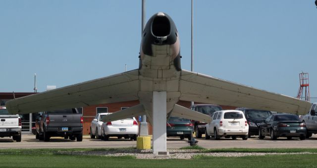 North American F-86 Sabre (F86) - At Jamestown, North Dakota.