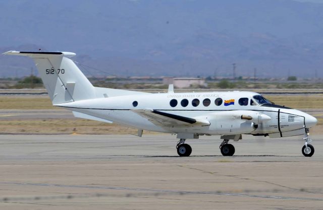 85-1270 — - Arizona Army National Guard Beechcraft C-12T Huron 85-1270 of the Operational Support Airlift Command (OSACOM) Detachment 31.